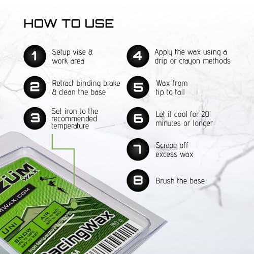 ZÜMWAX ZUMWax_Uni_100gram All Temperature Snowboard Wax