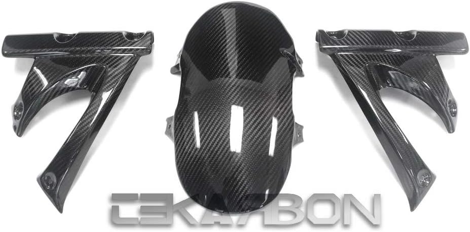 Replacement for Front Fender, Buell XB12 Ulysses (06-10), Carbon Fiber, 2x2 Twill Weave