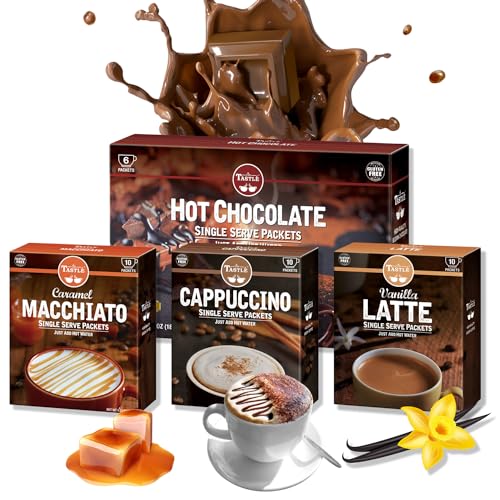 Cafe Tastle Cappuccino, Vanilla Latte, Caramel Macchiato, Hot Cho...