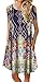 ETCYY Women's Cold Shoulder Casual Sundress T-Shirt Dress for Summer with Pockets