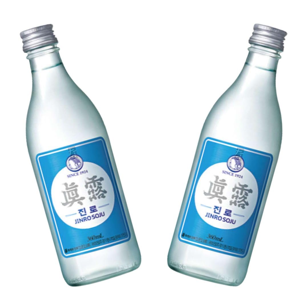 Jinro, Soju Coreano. Edición Retro. Unidades Limitadas. 350ml | 16,5% vol. | (PACK DE 2 UDS.)