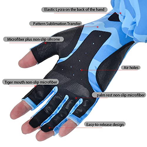 Gants de cyclisme et chasse respirants avec shock absorbing pad - 3