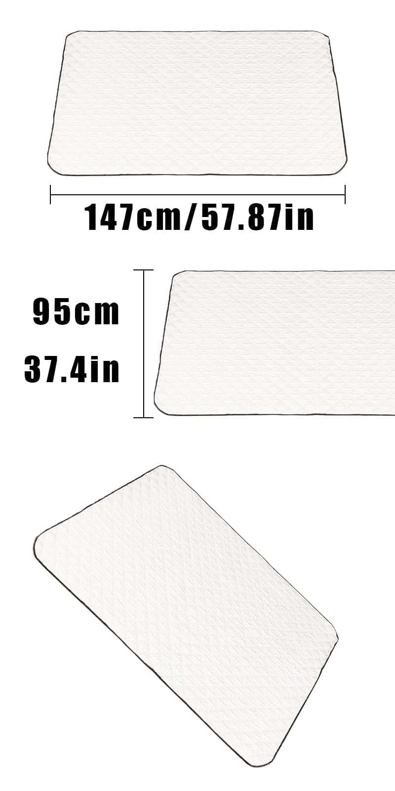 ProtProtezione Copri Parabrezza Auto,147 * 95cm Copri Parabrezza Antigelo Auto Inverno,Parasole Auto Parabrezza,Protezione Solare,Protezione dal Gelo,Copertura del Parabrezza Anteriore,