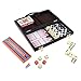 Board Games, Chess, Backgammon, Cards, Checkers, Dominoes, Cribbage, 6-in-1 Travel Case, 11