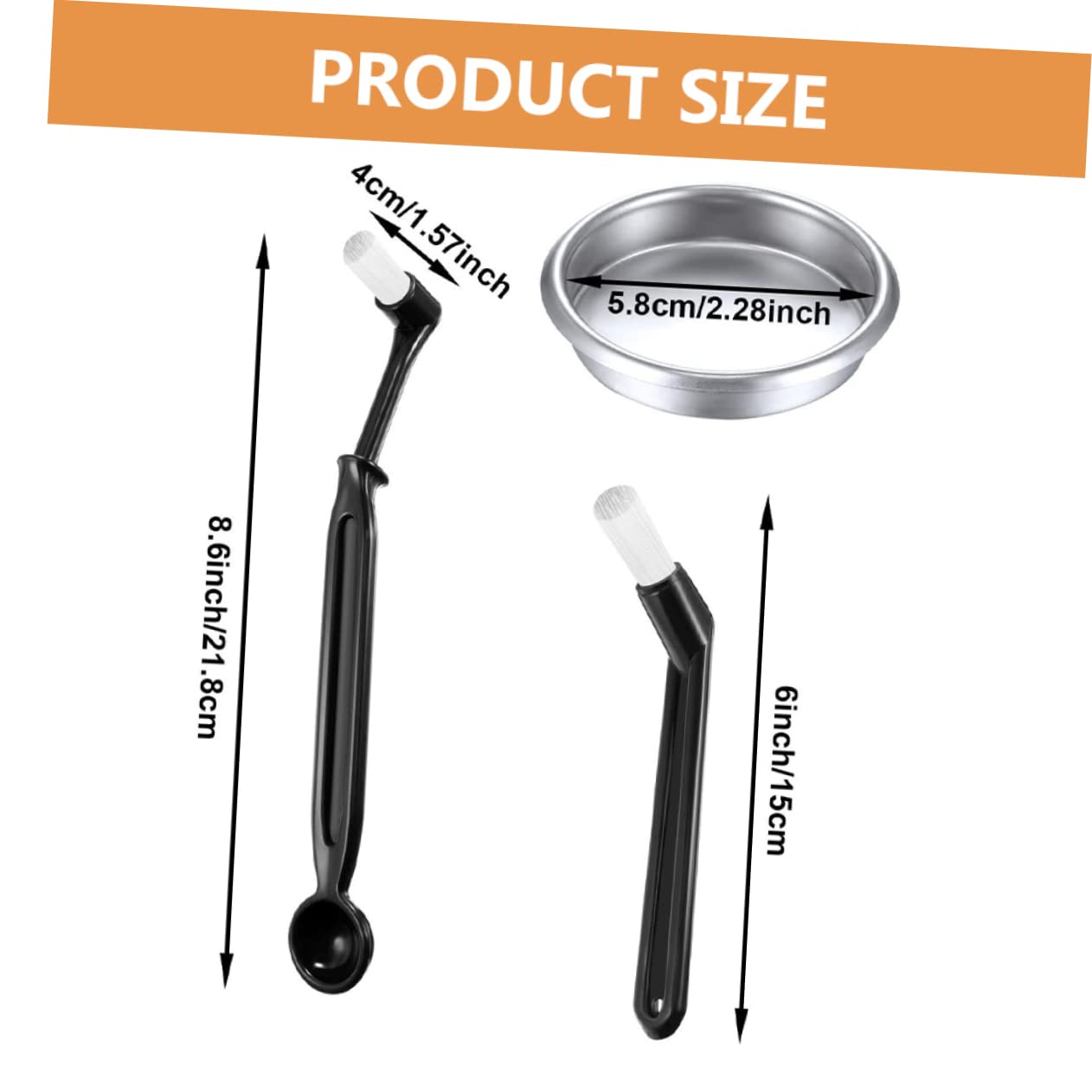 DOITOOL 15 Uds Cepillo De Limpieza Para Máquina De Cepillo Para Cepillo Para Cafetera Kit De Accesorios Para Espresso Cepillo De Extracción De Herramientas Para Espresso