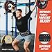 Gym belt for men weight lifting Workout Belt - Gym Waist Belt for Men - Lower Back Support for Squats, Deadlifts (Black/White, X-Large)