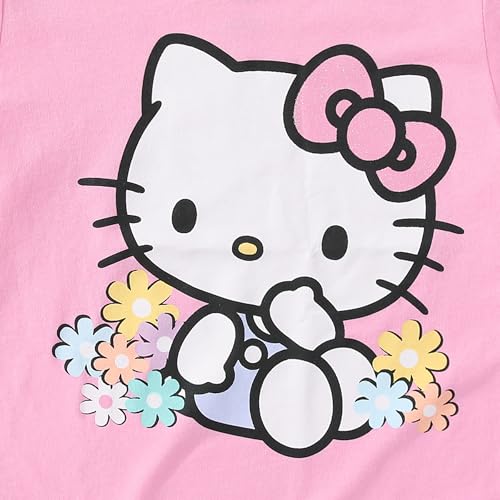 Hello Kitty Sanrio Girls Short Sleeve T-Shirt and Pleated Skirt for Big Kids by Hello Kitty - Image 4