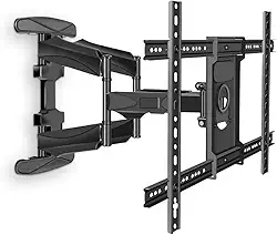 Suporte TV Articulado Parede 32 a 86 Polegadas Suporta 46kg Inclinação Rotação 180° LCD LED Sala Quarto SparkBr Padrão Vesa