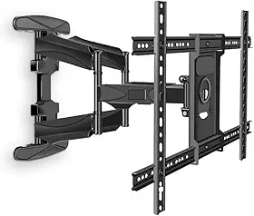 Suporte TV Articulado Parede 32 a 86 Polegadas Suporta 46kg Inclinação Rotação 180° LCD LED Sala Quarto SparkBr Padrão Vesa