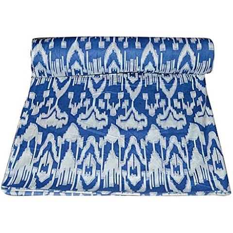Traditional Ikat Print Cotton Fabric by Yuvancrafts Cover