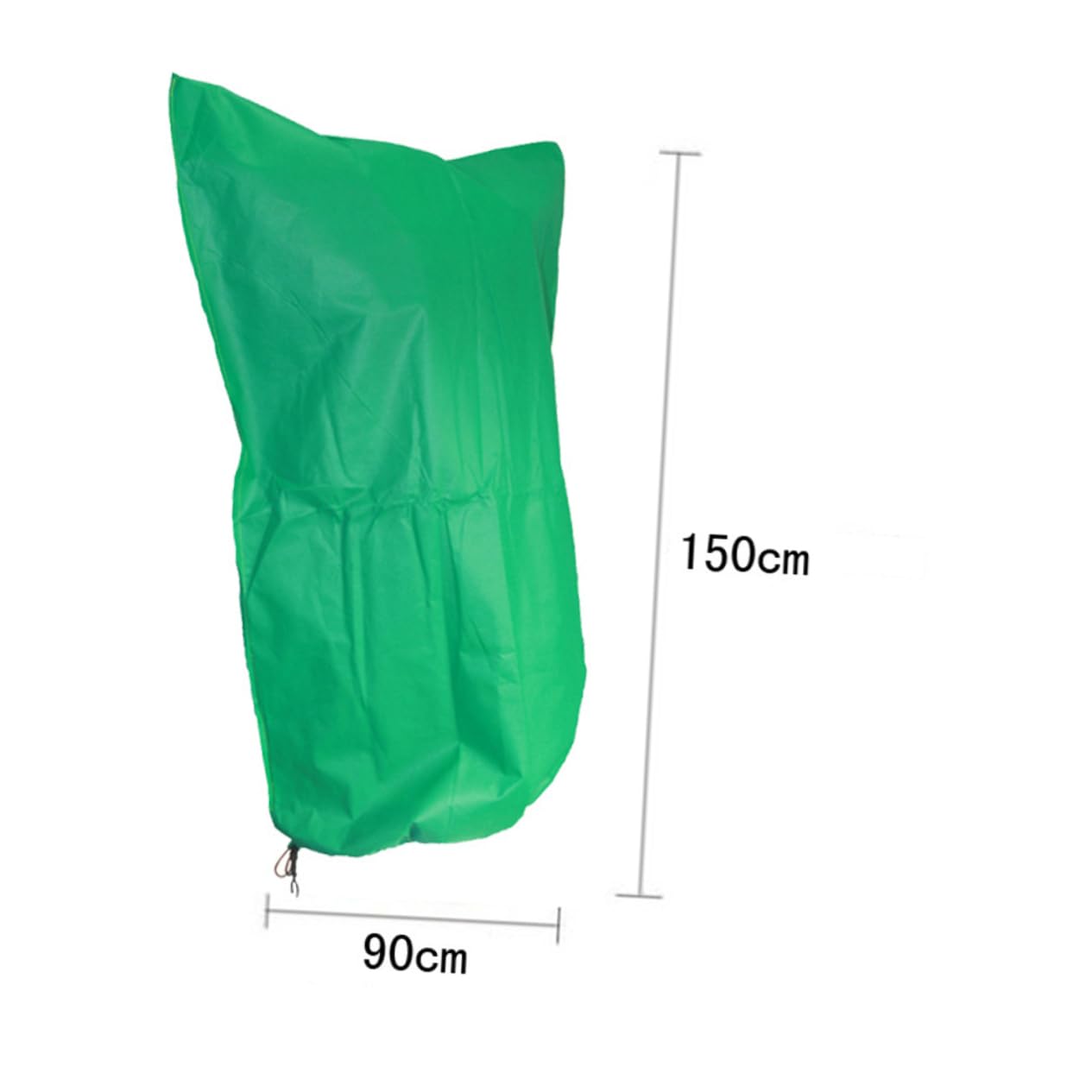 VICASKY 1Pc Non Woven Plant Cover Green Protective Cloth for Trees Flowers for Garden Greenhouse Protection from Sun Frost for Home Public Use