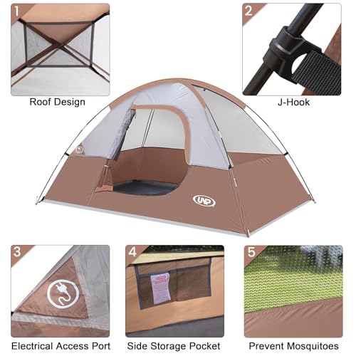 2 Person Waterproof Dome Tent