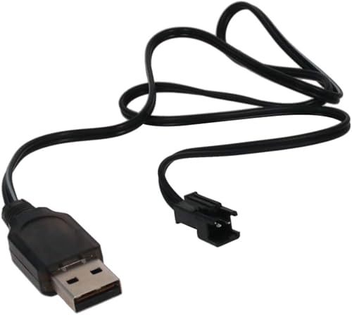 Miniatura 6 de Fielect Cable de carga USB positivo SM-2P para coche RC 3.6V 250mA Ni-MH Ni-CD batería