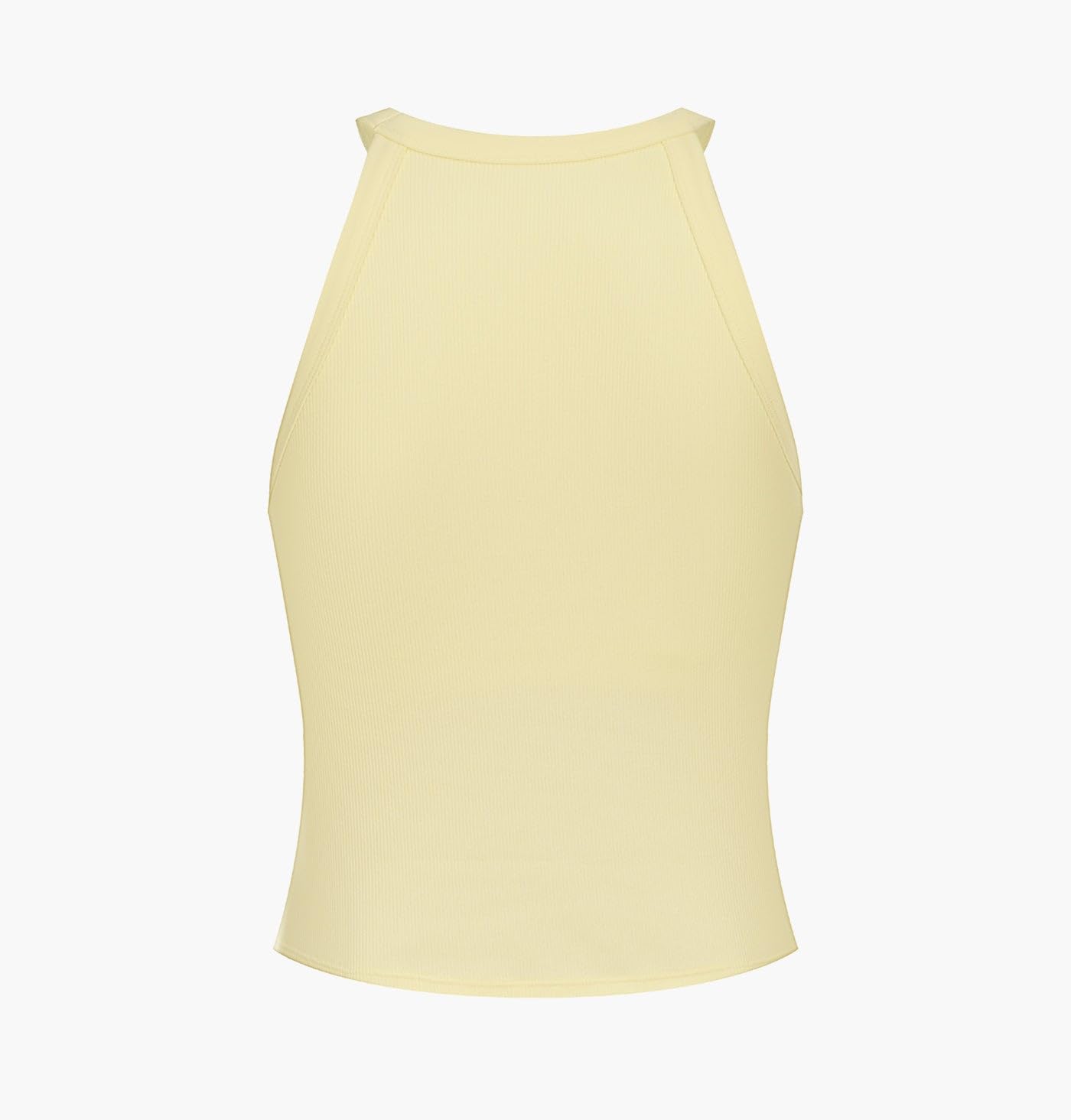 Damen Neckholder Top mit integriertem BH – Slim Fit Bratop, atmungsaktiv & elastisch, ergonomischer BH-Einsatz für sicheren Halt, körpernah geschnitten für Alltag, Freizeit & Sommer