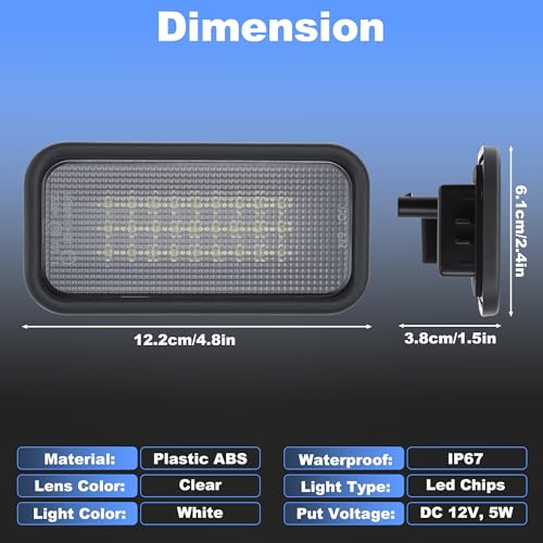 Luces LED para caja Chevrolet Silverado 1500-3500HD 2 Pzas miniatura 7