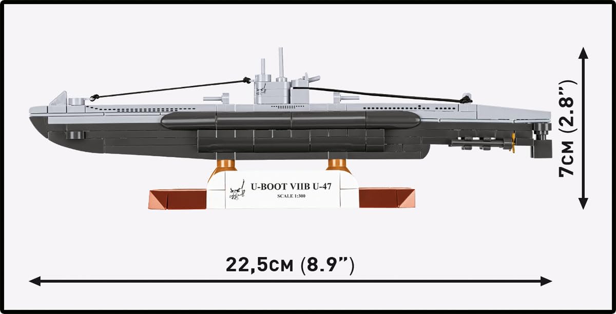 Sottomarino Tedesco U-47 (Tipo VII B)