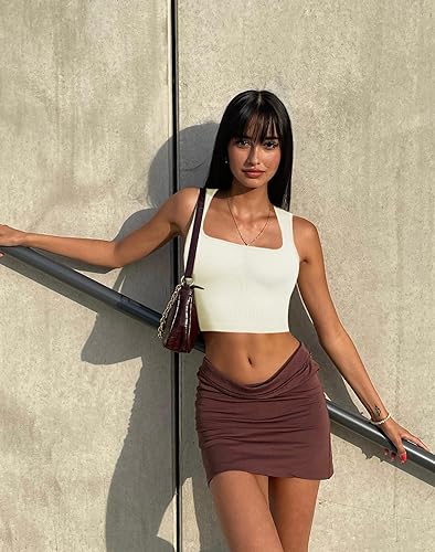 50% Off OLCHEE Women's 3-Pack Seamless Crop Tank Tops