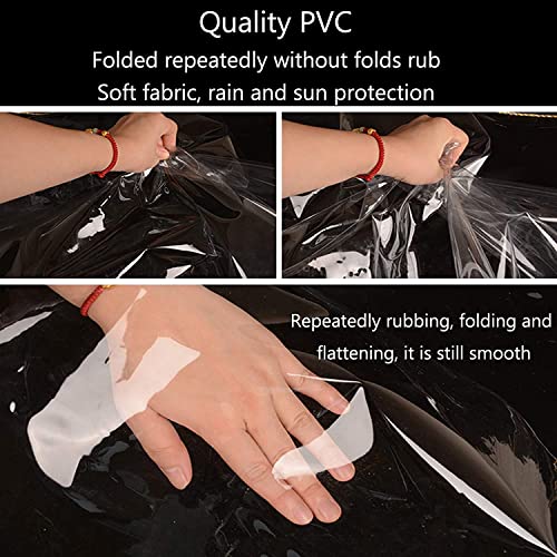 Lonas impermeables transparentes personalizables para proteger terrazas 7