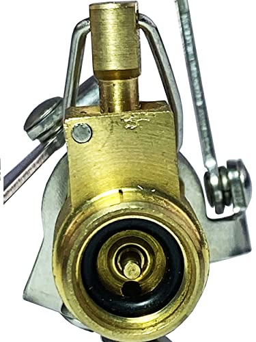 GARDINGER Campingkocher ultraklein einflammig für 7/16 Schraubkartuschen Gaskocher Outdoorkocher (3,0 kW)