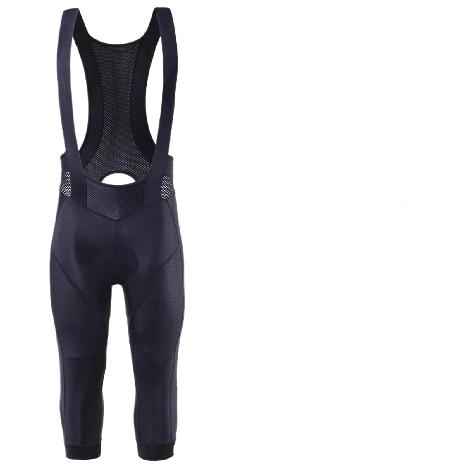 Cuissard à Bretelles Cyclisme Hommes Collants Vélo Route Professionnel Longue Distance 3/4 M