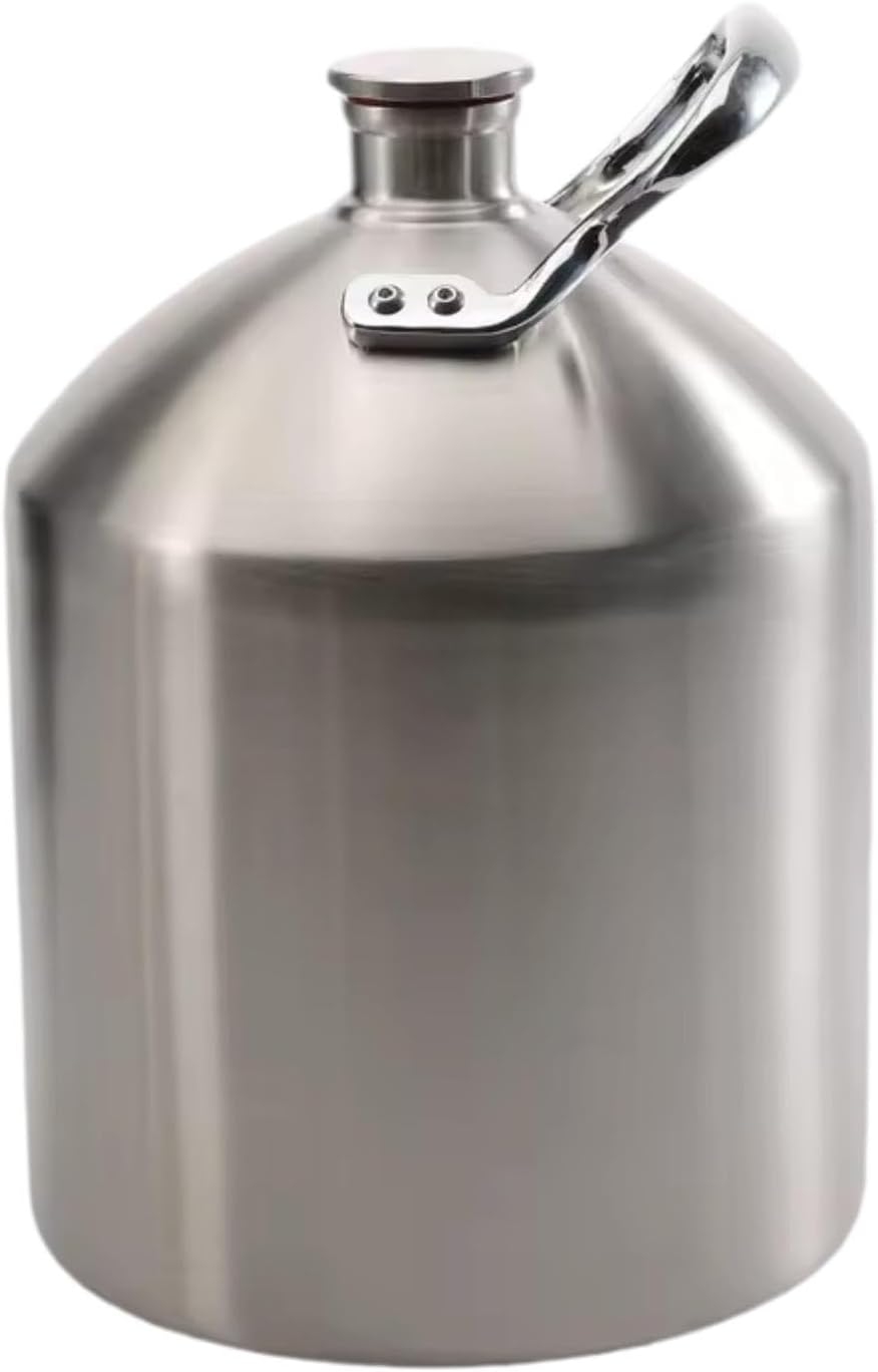 ビールケグ 304ステンレスボディ ミニビールグラウラー ポータブル仕様 軽量構造 持ち運び便利 炭酸保持 長期保存可能 ホームブリ