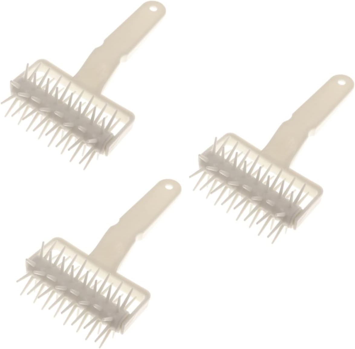 Amazon.com: 3pcs Dough Docker Roller Baking Spike Roller Dough Roller ...