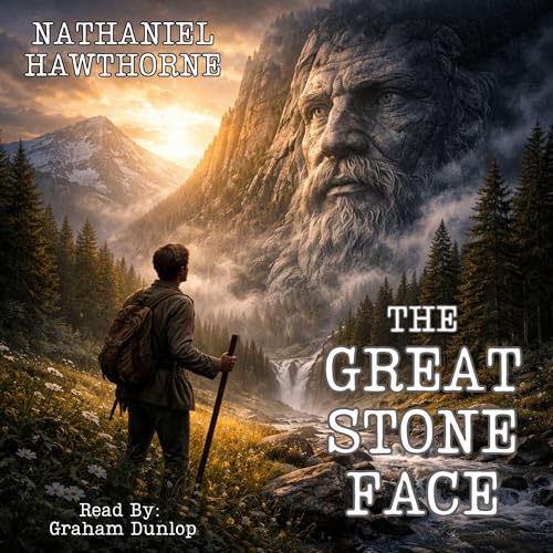 The Great Stone Face Audiolibro Por Nathaniel Hawthorne arte de portada