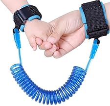 TAMADAA HR MALL Child Safety Lock Baby Anti Lost Wrist Link Harness Strap Rope Leash Walking Hand Belt Band Wristband For Toddlers Children - 1 Pcs