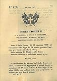  con cui si rettifica il D.R. del 12 dicembre 1860 e si decide l\'aggiunta per i tributi diretti di 18 centesimi per ogni lira di tributo.