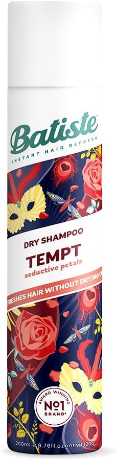 Batiste Instant Hair Refresh Tempt Dry Shampoo, 200 Ml
