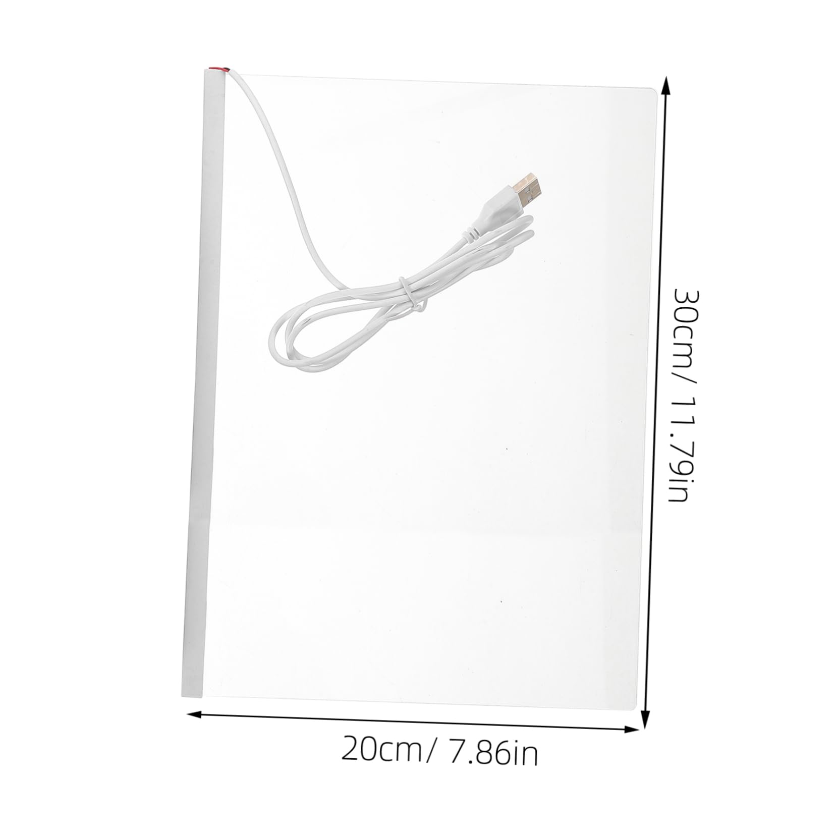 Zerodeko Set Di Lavagne Cancellabili A Secco Con Luce Led Lavagna Per Appunti in Acrilico Supporto Per Lavagna Da Disegno Per Ragazzi E Ragazze Kit Da 7 Penne