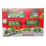 Dr. Seuss' The Grinch Who Stole Christmas Express Train Set, 12 Pieces, Plastic, Multi-Color