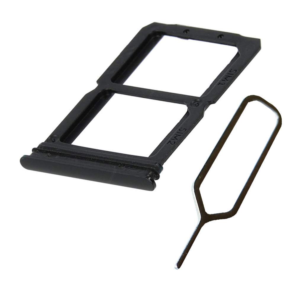 ROBO Sim Tray Sim Card Holder Sim Slot Sim Holder Compatible with OnePlus 6T : Mirror Black
