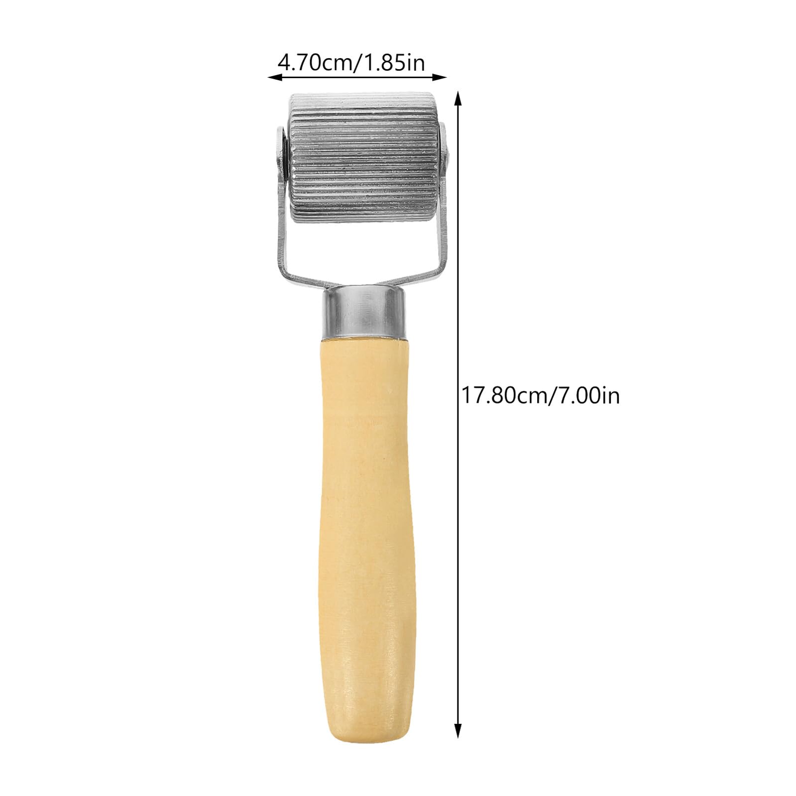 TOYANDONA 4 pièces Lot Métalliques Insonorisants pour Voiture Outils de Réparation Pneus Compresseurs Légers et Durables avec Poignée Bois Ergonomique