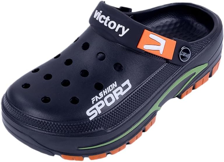 Large-size men's breathable and anti-slip sandals - lightweight and comfortable slippers for indoor/outdoor use, beach, casual wear, garden.