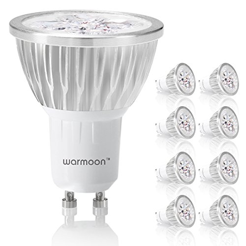 Warmoon LED High Bay Light 100W (Silver, GU10 4W)