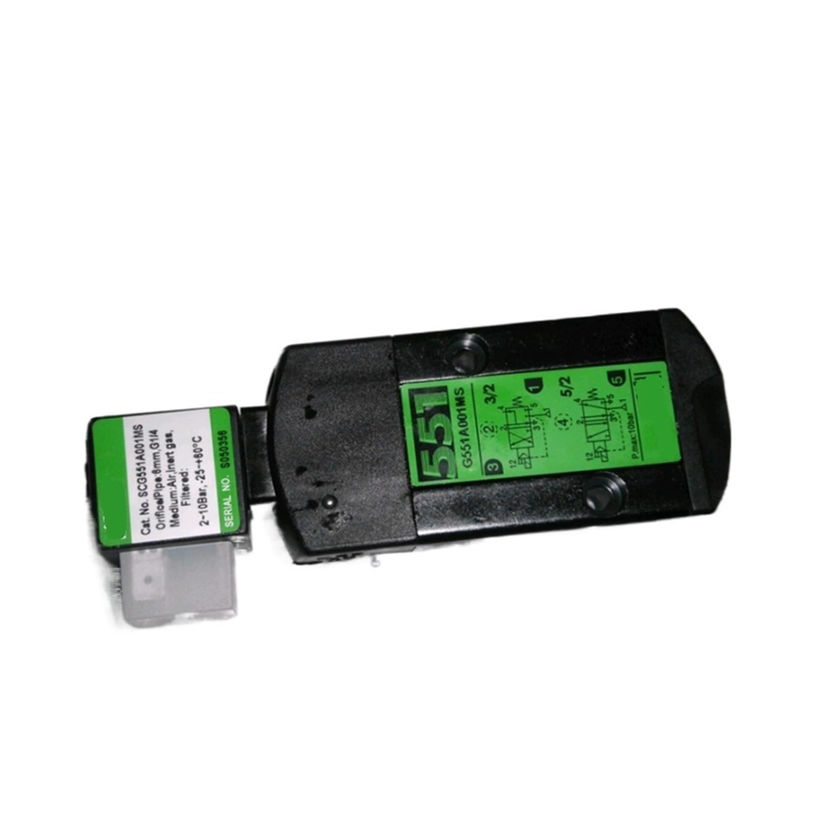 G551A002MS électrovanne pneumatique G531C002MS DC24V