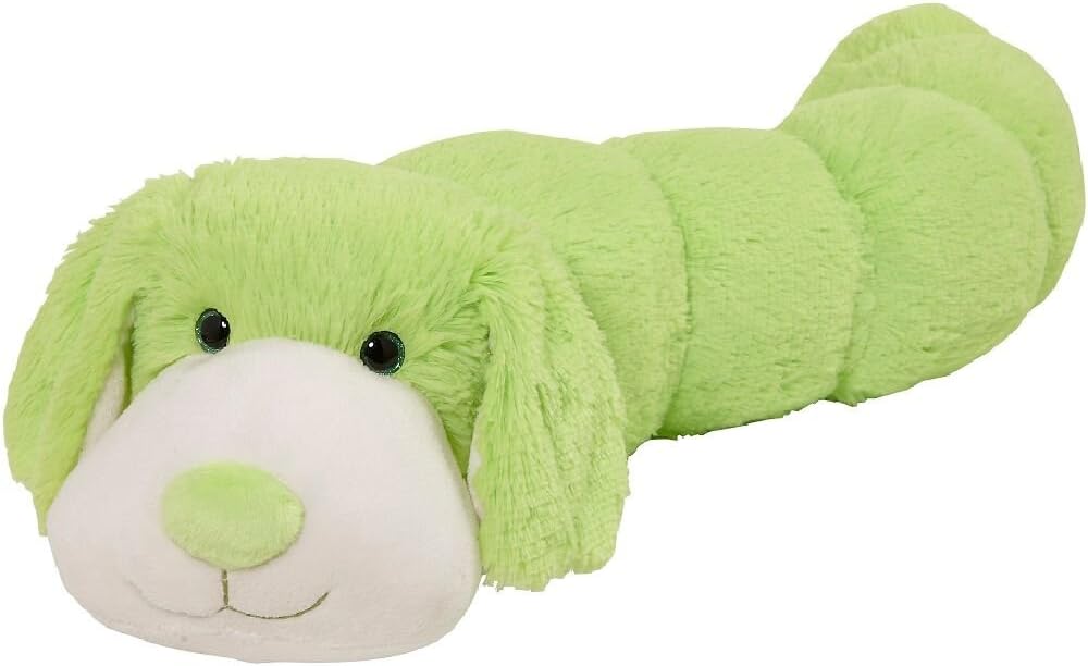 Pillow Pets BodyPillars Neon Dog - 30" Snuggly Stuffed Animal Plush Body Pillow
