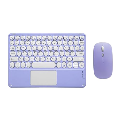 Movni Bluetooth���C�����X�L�[�{�[�h�}�E�X�Z�b�g �^�b�`�p�l���t���V�U�[�L�[�\���L�[�{�[�h�{�É��G���S�m�~�N�X�}�E�X Mac/Windows/Android/iOS�Ή� �}���`�f�o�C�X�ؑ� ���^�I�t�B�X�E�w�K�p�Z�b�g �u���b�N