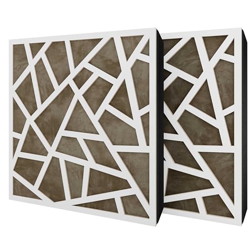 �g�U�z�������p�l�� 2�Z�b�g | �x���x�b�g���n�d�l�E���t���L�b�g�t | 50×50×5cm | ���ˁE�z�� | �z�[���V�A�^�[�E�X�^�W�I�p�����΍� | �F: [SKYROSS - �z���C�g | �r�[�W��]