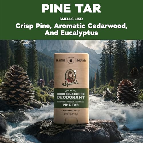 Dr. Squatch Natural Men’s Deodorant, Aluminum Free Deodorant Men (3-Pack) - image 4