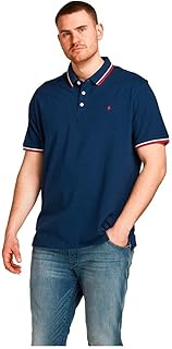 JACK & JONES Men\'s Jjepaulos Polo Ss Noos Ps Shirt