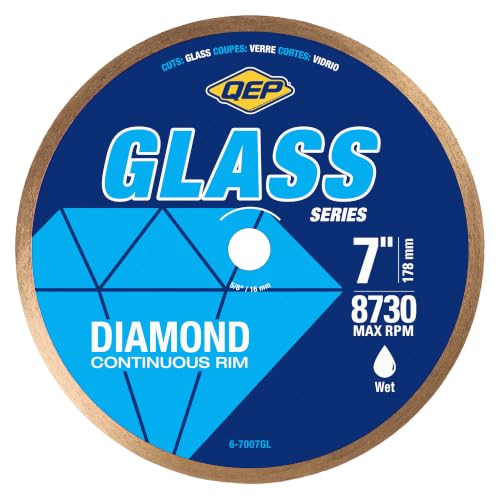 QEP 6-7007GL Premium Diamond Saw Blade for Glass...