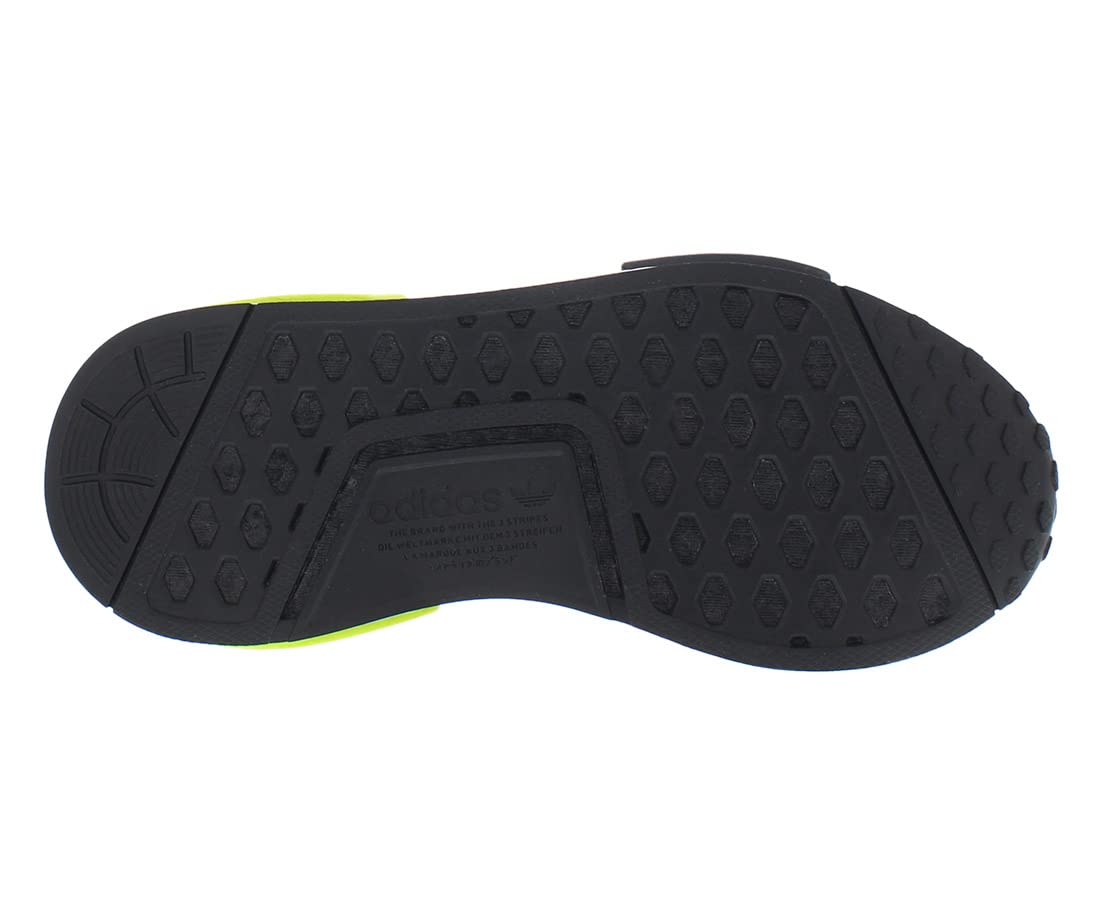 adidas NMD_R1 Boys Shoes Size 4.5, Color: Black/Yellow