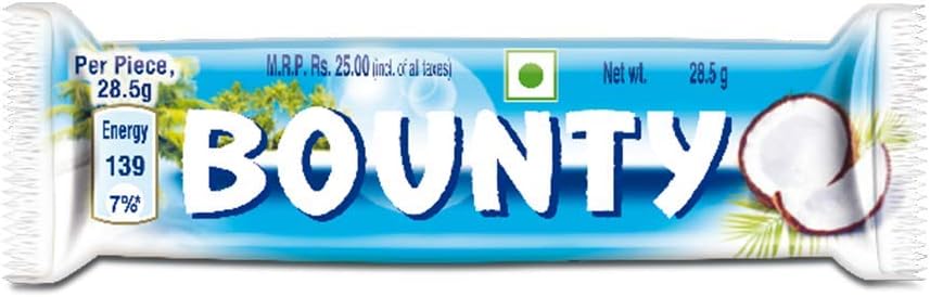Bounty Chocolate, [ Pack Of 15] - 428 Gm
