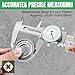 SK Dial Caliper, 6-Inch/150mm Caliper Measuring Tool with Dual SAE/Metric Scale, 4 Measurement Methods Stainless Steel Calipers, ±0.001 inch/0.03mm Accuracy