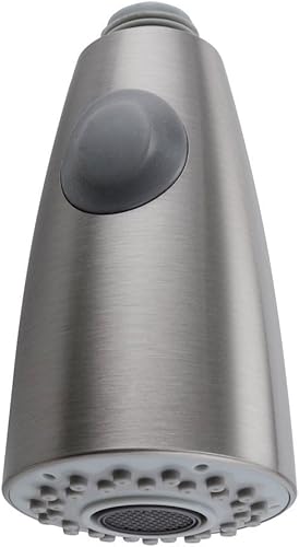 Weirun Grifo de cocina Cabezal de pulverización extraíble 12 pulgada IPS Pieza de repuesto, níquel cepillado