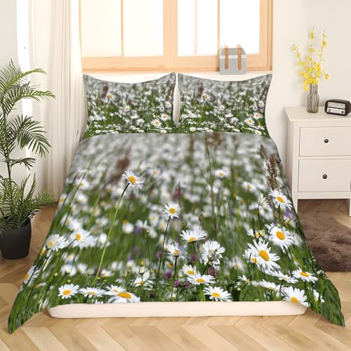 Housse de couette 90x190 douce lavable facilement pour lit d'adolescent