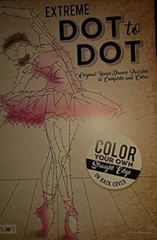 Staple Bound Extreme Dot to Dot Original Puzzles to Complete & Color Book