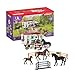 Schleich Horse Club, Horse Toys for Girls and Boys, Secret Training Horse Set with Camper, Horse Toys, and Accessories, 51 Pieces, Ages 5+